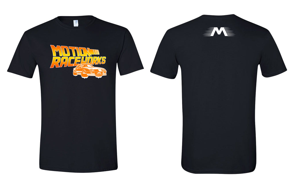 Discontinued Black to the Future Shirt XS-4X 96-129-Motion Raceworks-Motion Raceworks