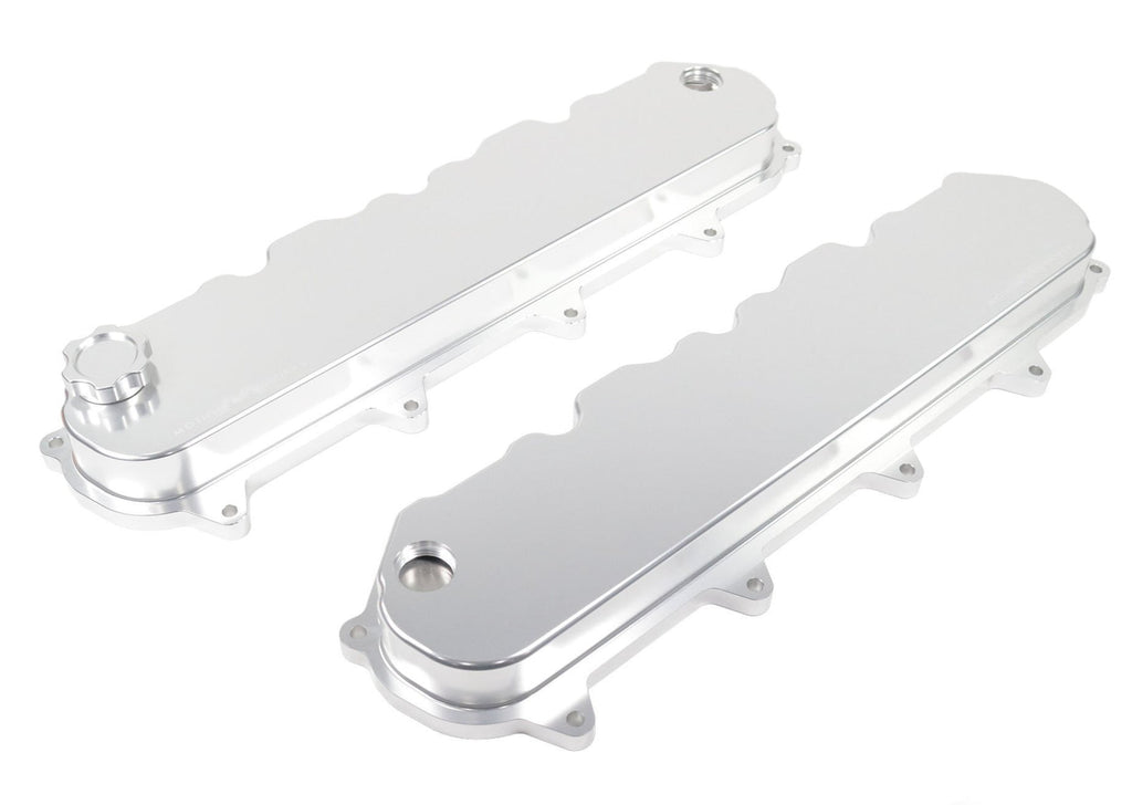 Motion Billet Gen V LT Valve Covers (Clear Anodized Finish) 11-120-Motion Raceworks-Motion Raceworks