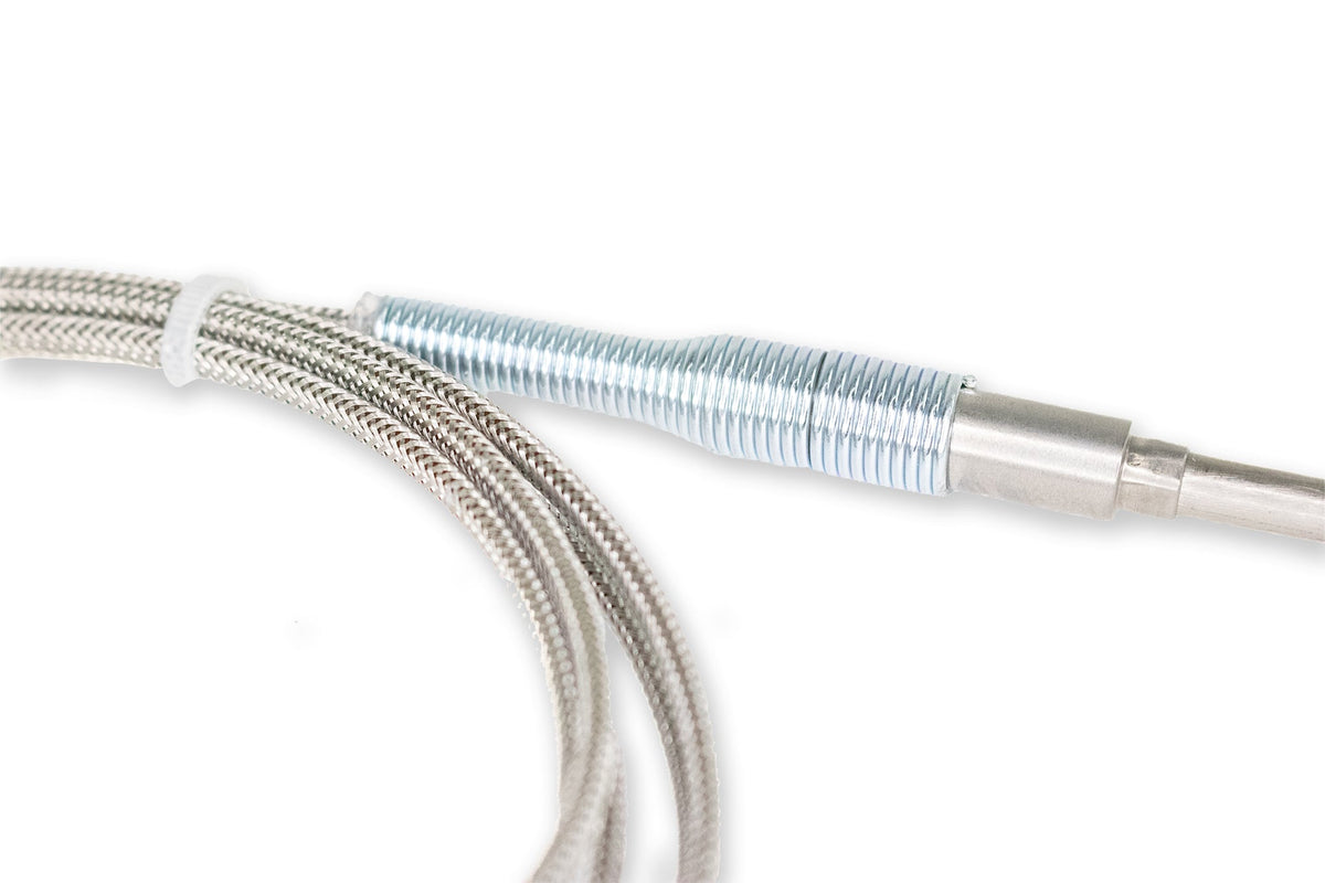 RIFE 3/16" Ktype EGT Probe w/ 72Ungrounded Junction x 4 Inch Inconel Prove w/72 Inch Stranded w/ Teflon Insulation SS Overbraid-RIFE-Motion Raceworks
